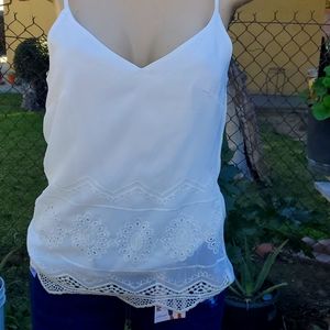 Brand new white tank tops
